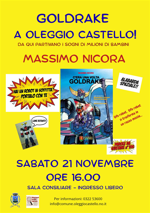 Parole da Gustare: GOLDRAKE a Oleggio Castello