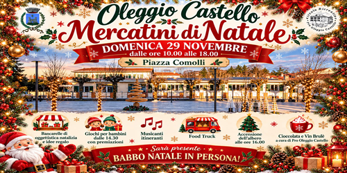 Mercatini di Natale a Oleggio Castello