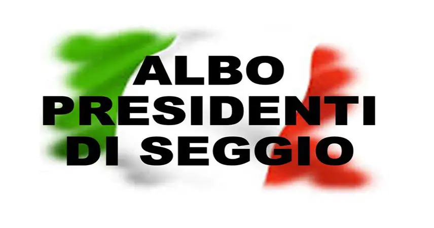 Aggiornamenti albo dei Presidenti di Seggio Elettorale