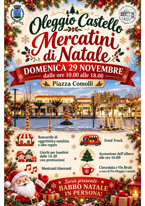 Mercatini di Natale a Oleggio Castello